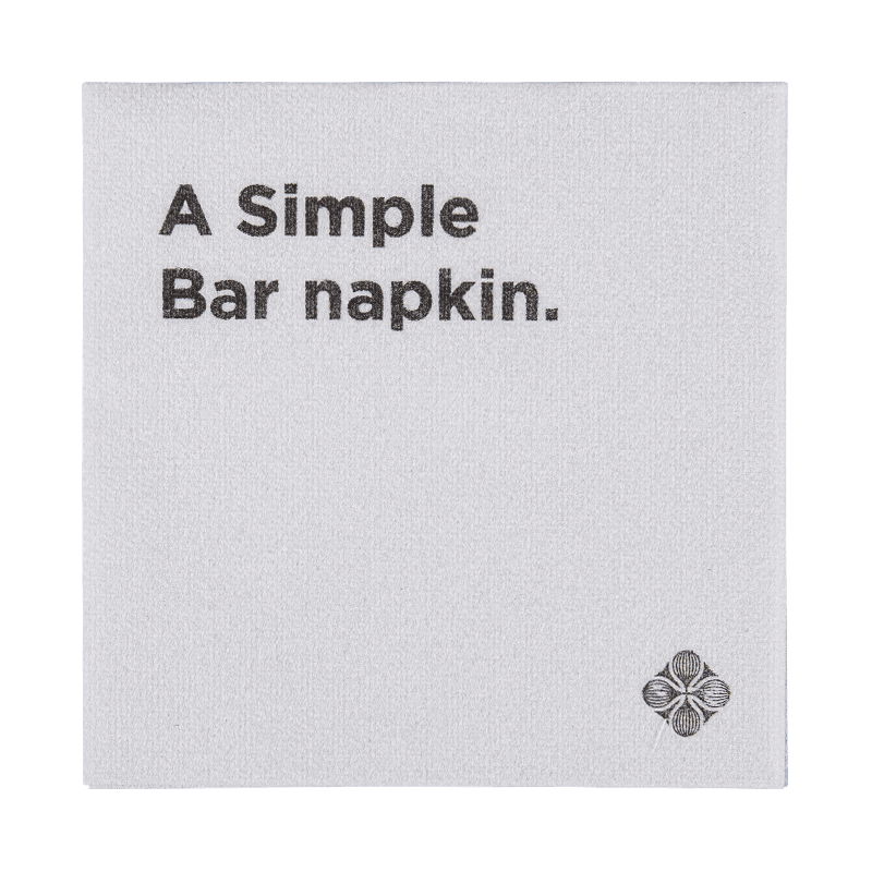 20x20 Trykt holdbar luftfartspapir serviet SJ1201