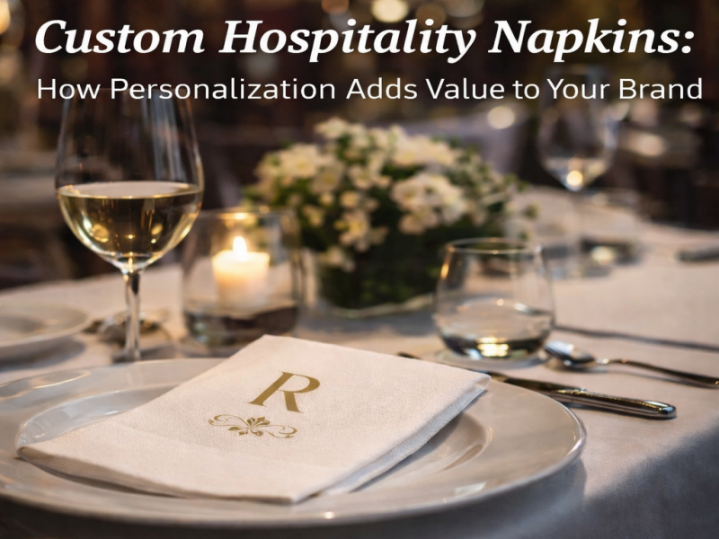 Custom Hospitality Servietter: Hvordan personalisering tilføjer værdi til dit brand